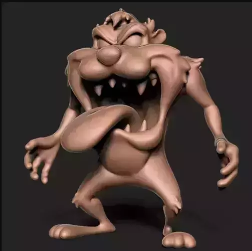 Tasmanian Devil - Looney Tunes 3D print model