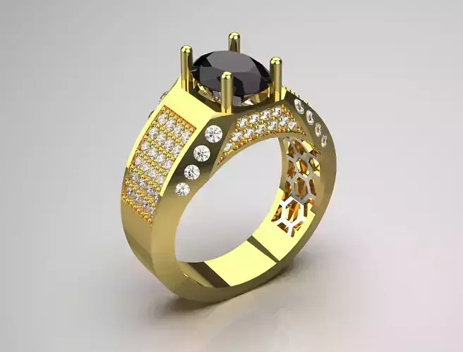 diamond man ring mr0142