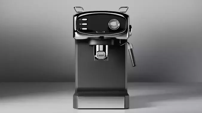 Coffee Espresso Machine Model for Visualization