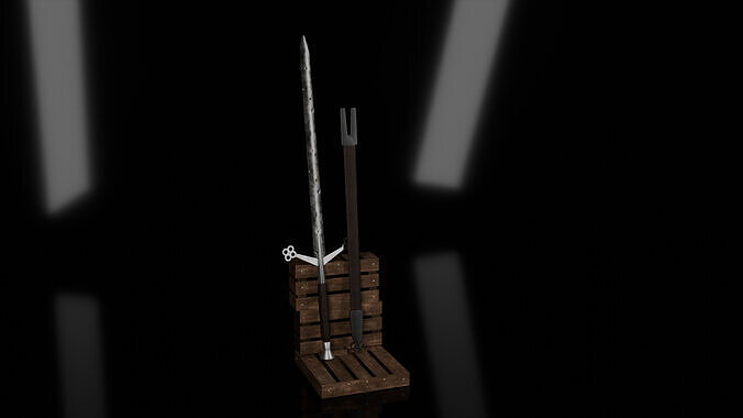 Claymore 3D model