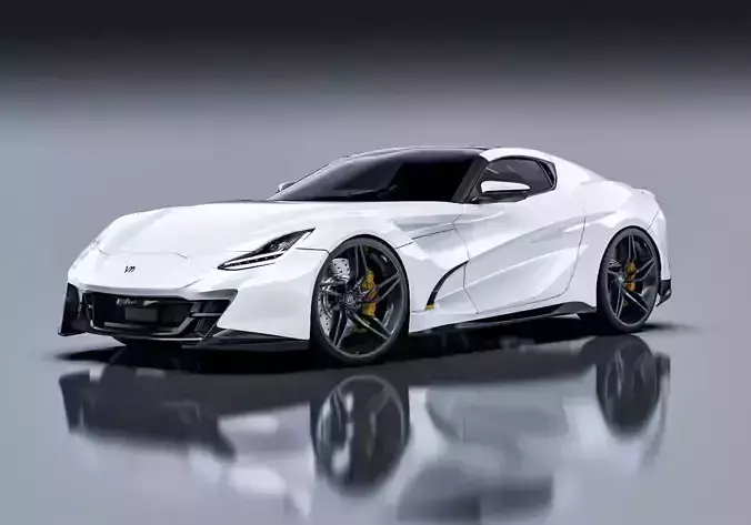 arox concept car sport 3D model