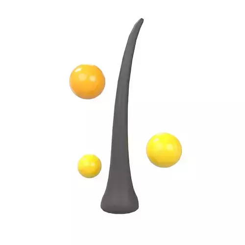 Hair Macro Care Icon v1 001 Low-poly 3D model