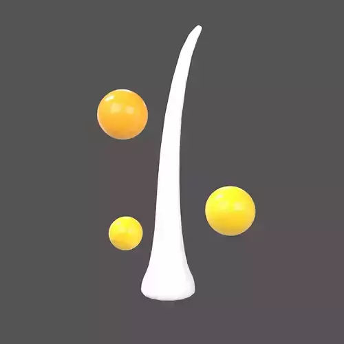 Hair Macro Care Icon v1 003 Low-poly 3D model