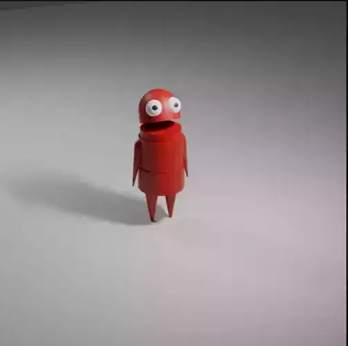 Repo 3D Robot Character