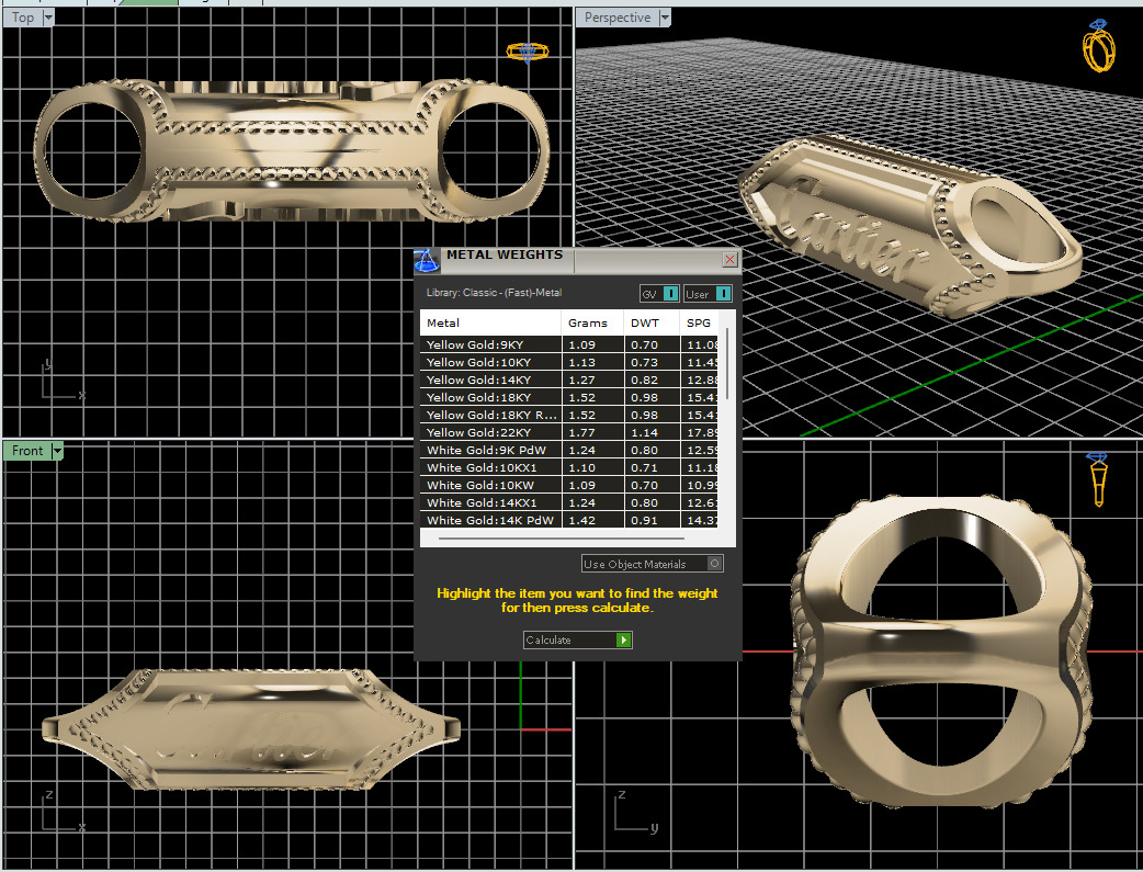 Necklace CARTIER with the enamel 3D print model 3D print model_16