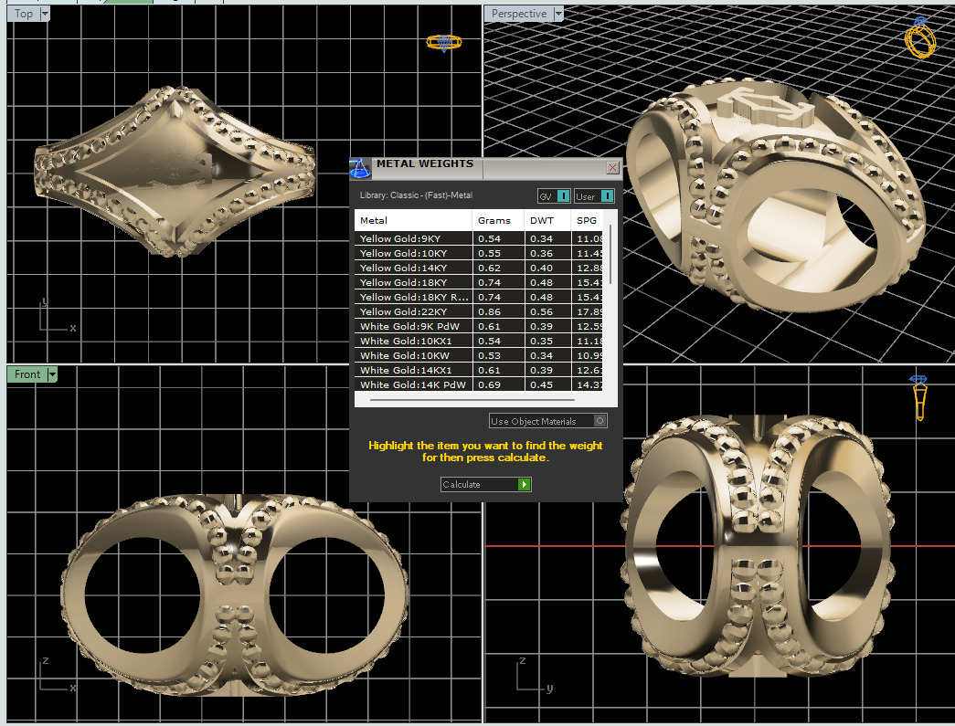 Necklace CARTIER with the enamel 3D print model 3D print model_15