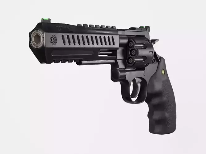 Large 8-shot Revolver 357 Magnum