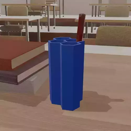 Printable Pencil and Pen Holder