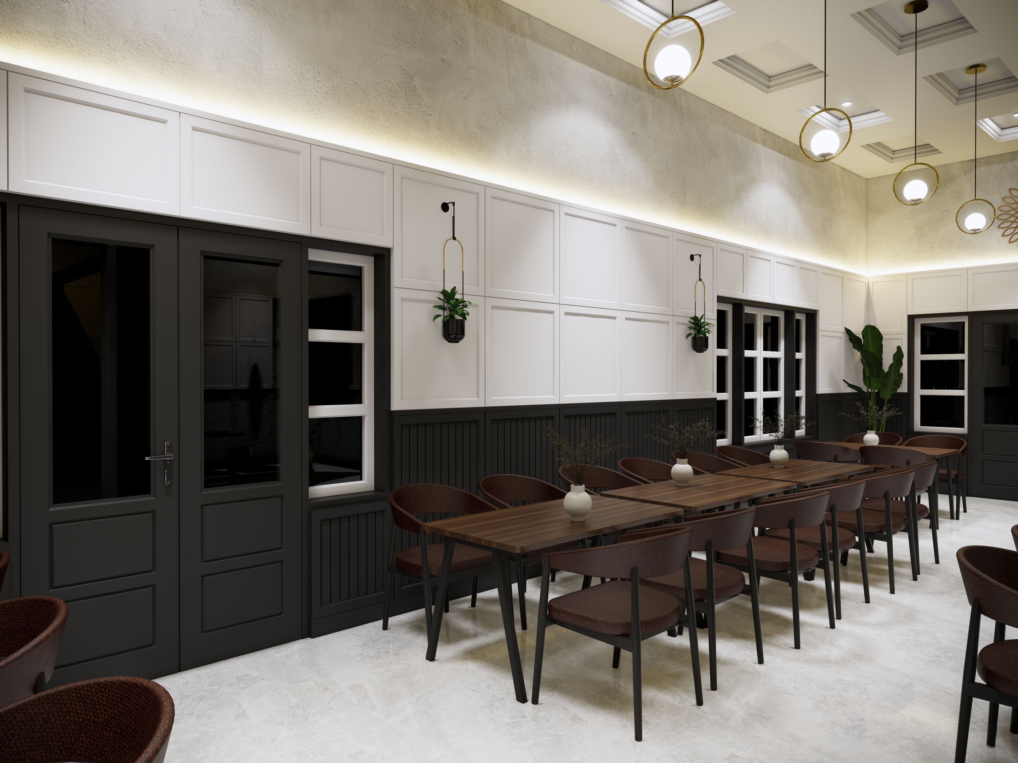 3D Interior Project Cafe  3D model_7