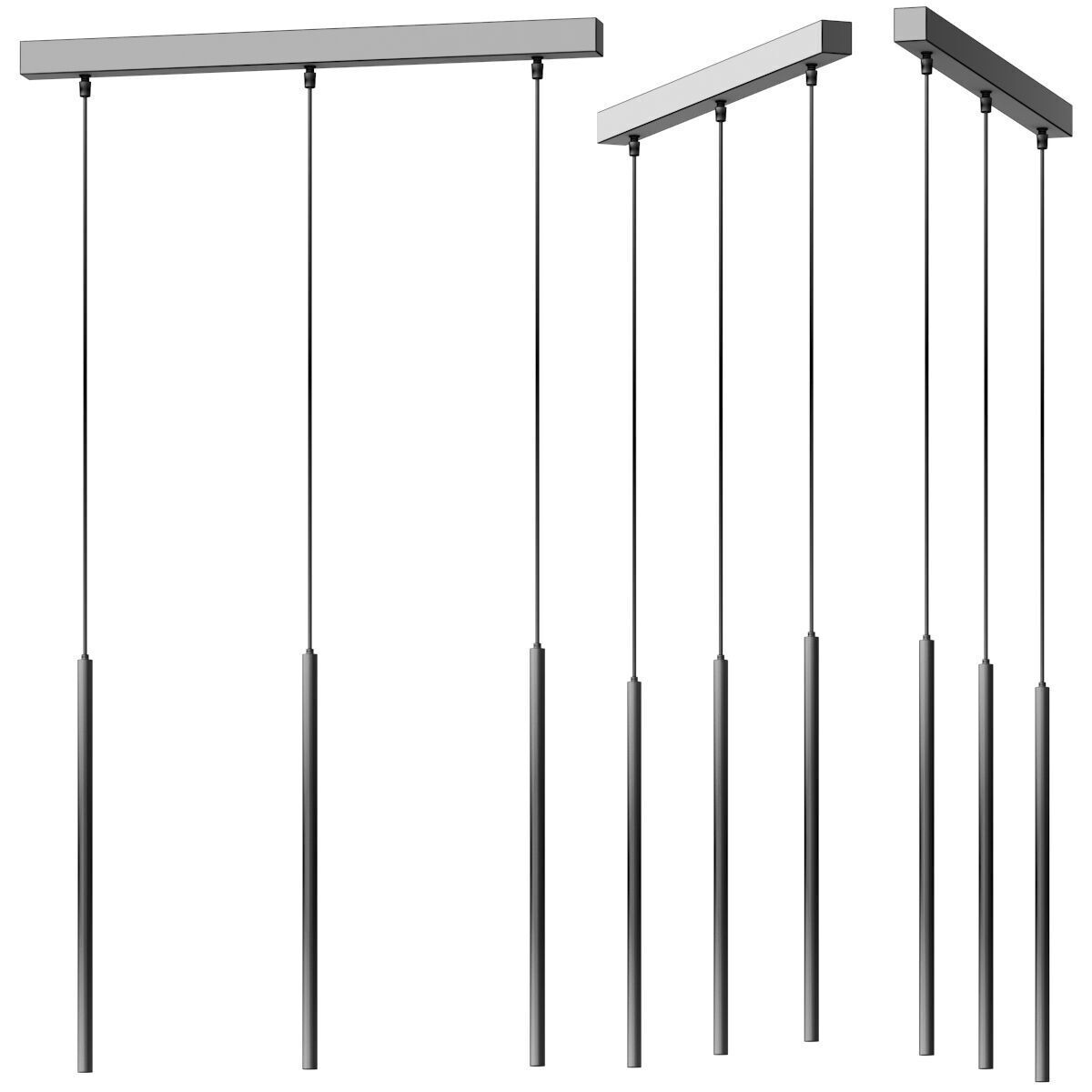 MINI AXIOM sospensione by Rossini Iluminazione 3D model_3