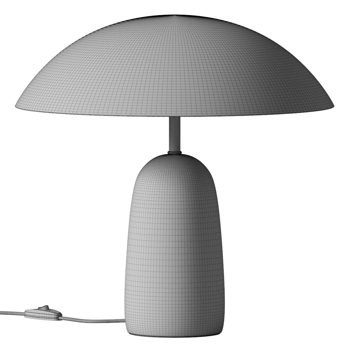 Metal Lamp - HM home 3D model_2