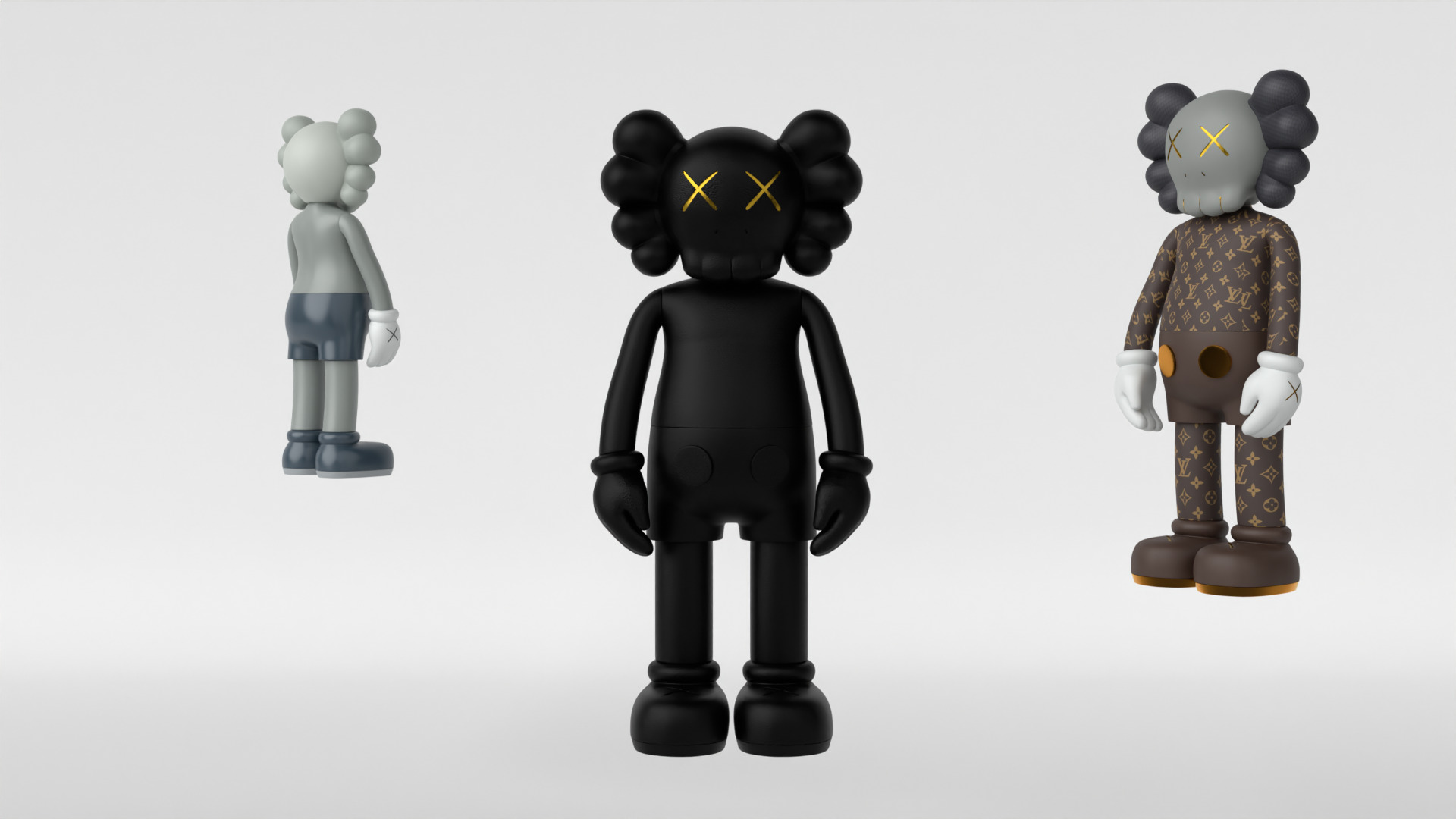 Kaws Limited Edition Collection 3D model_2