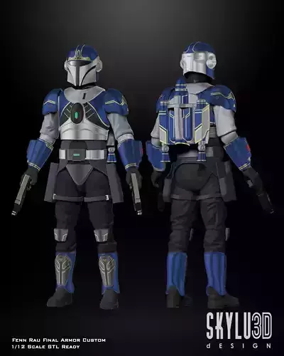 Fenn Rau Final Armor One12 Scale Custom Files