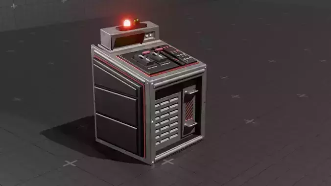 Control Panel - Dieselpunk 3D model