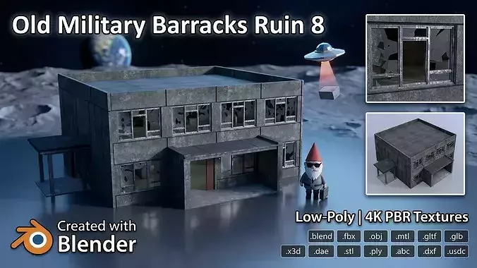 Old military barrack version 1 ruin 8