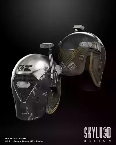 Tam Posla Helmet Bundle STL Files