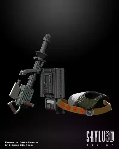 Sentinel One12 Scale Accessories Upgrade Kit STL Files