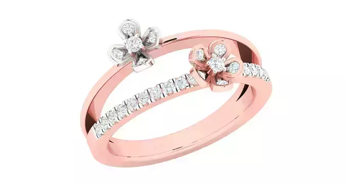 Women Ring  Render 3dm STL OBJ FBX Details