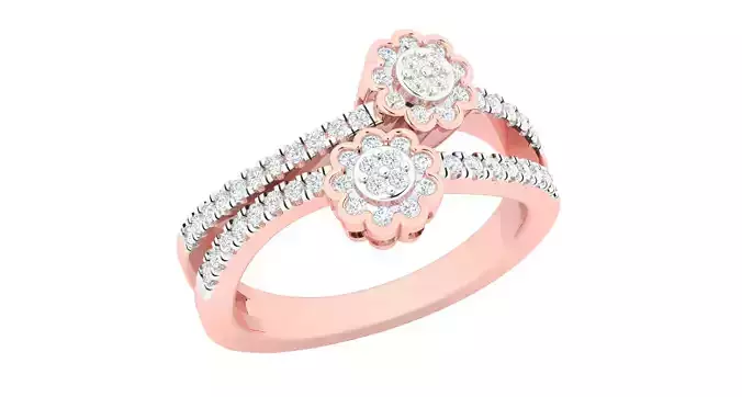 Women Ring  Render 3dm STL OBJ FBX Details