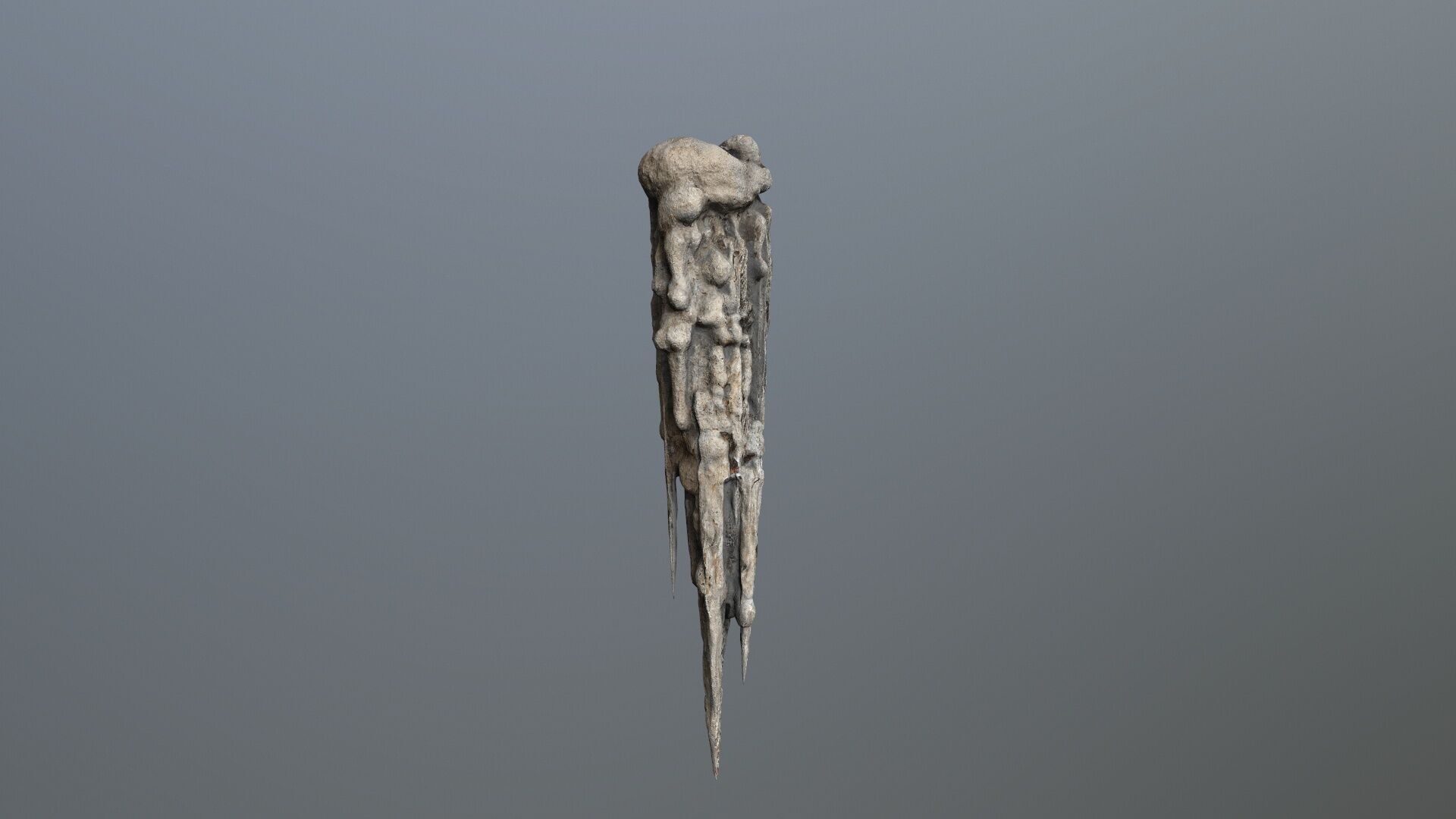 cave rocks Low-poly 3D model_18