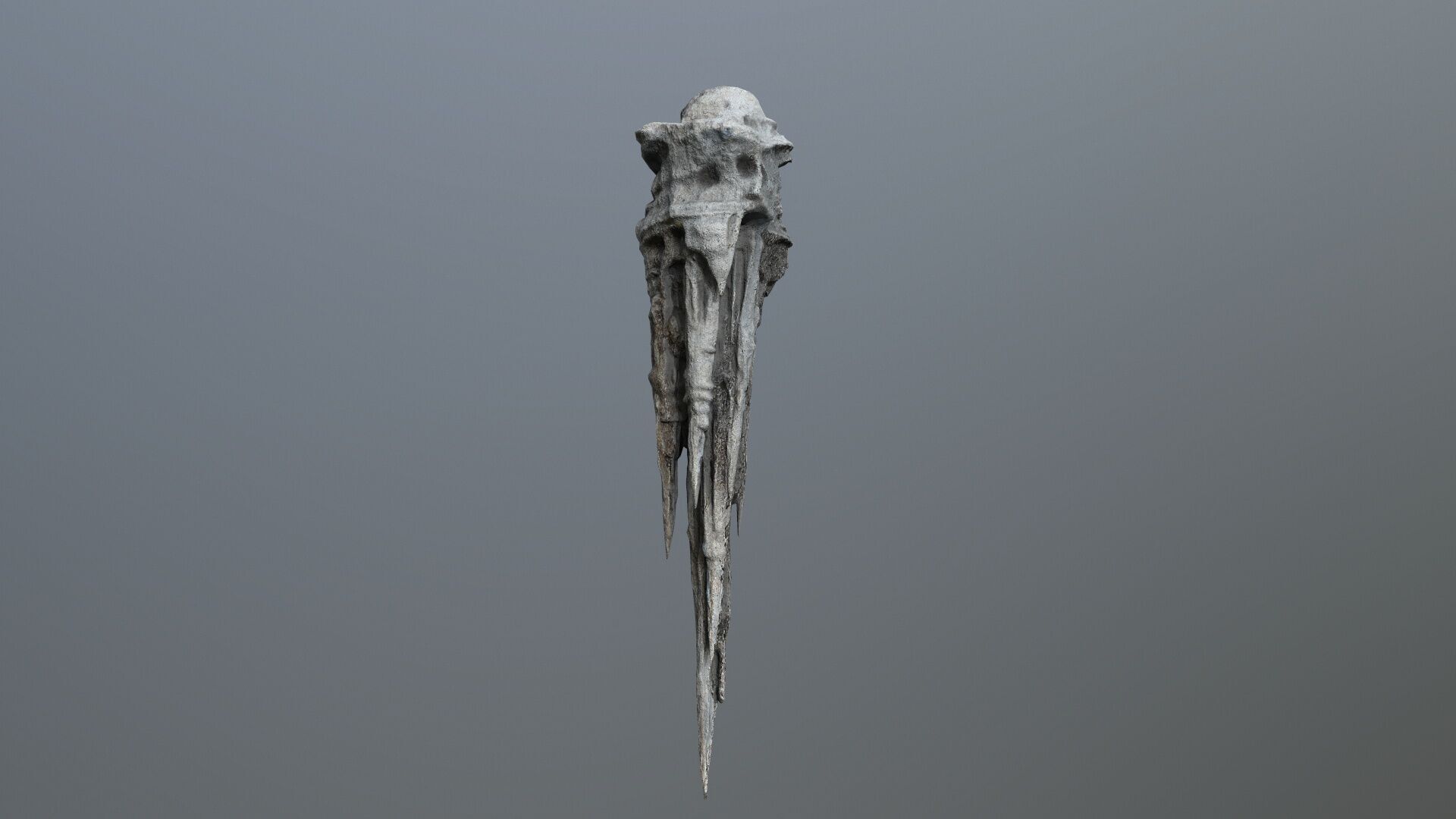 cave rocks Low-poly 3D model_15