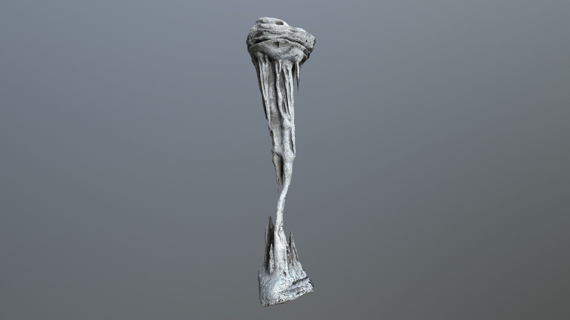 cave rocks Low-poly 3D model_19