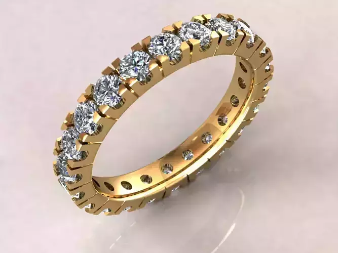 Diamond Band Eternity Ring 