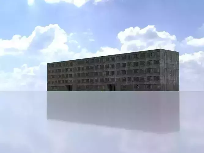 Old military barrack version 1 ruin 14