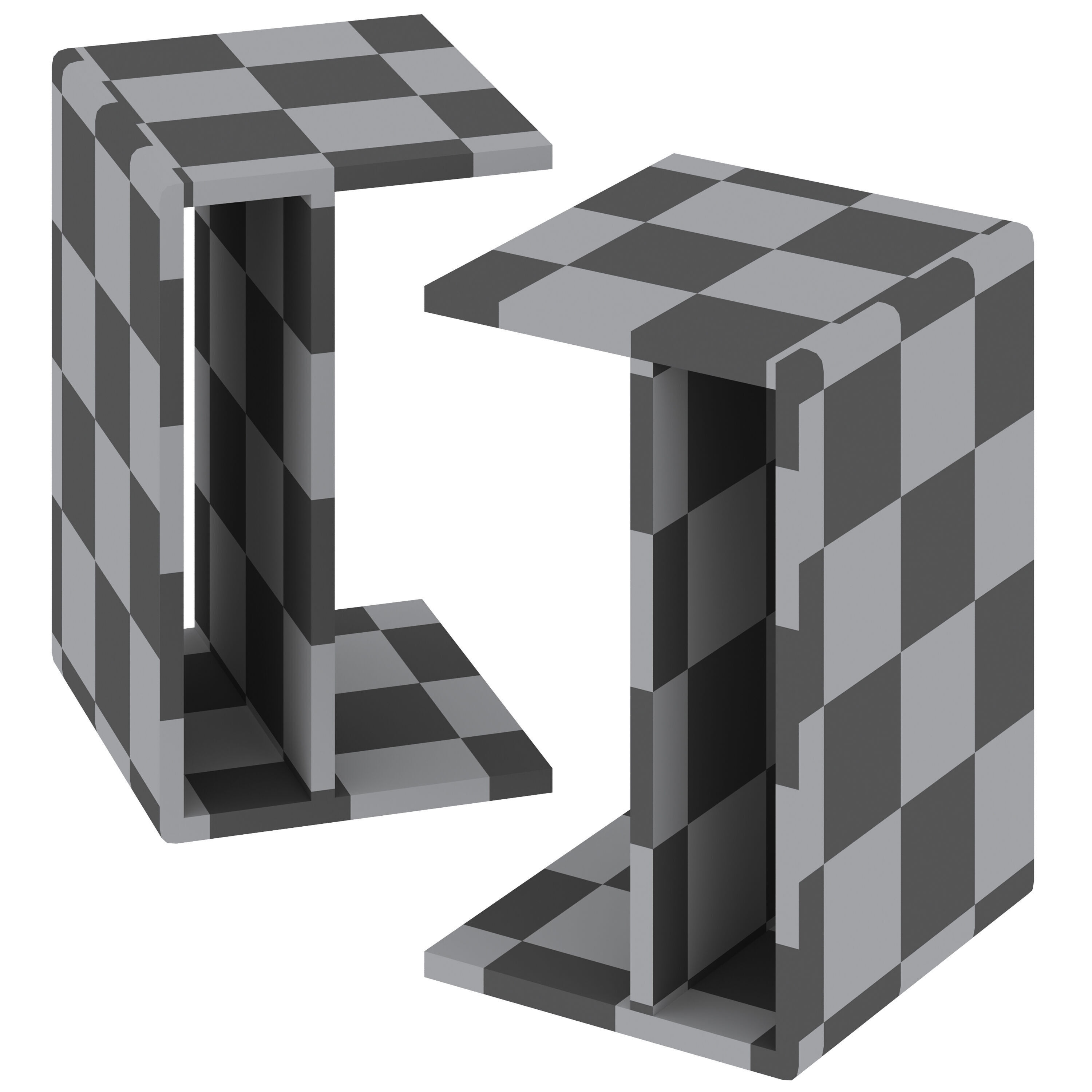 Hiroki Accent Table by Burke decor 3D model_3