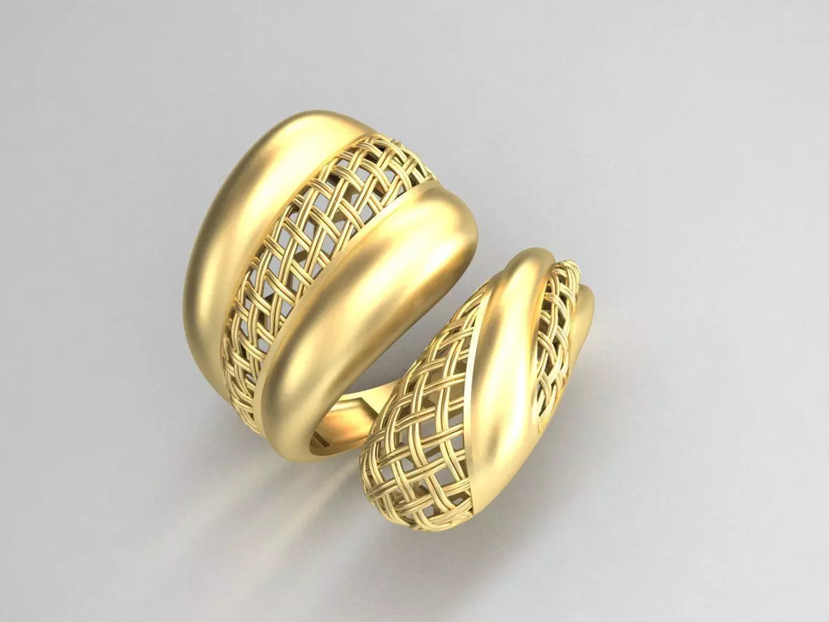 Fusion Ring Light Weight 3D print model_0