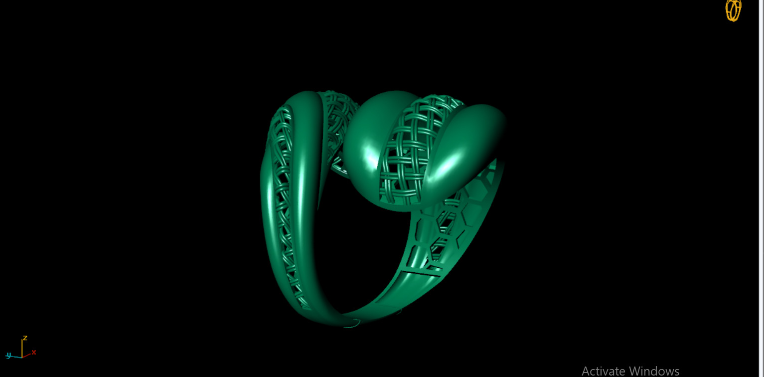 Fusion Ring Light Weight 3D print model_5