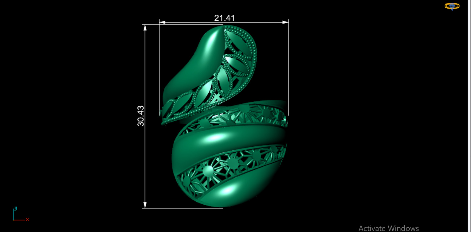 Fusion Ring Light Weight 3D print model_15