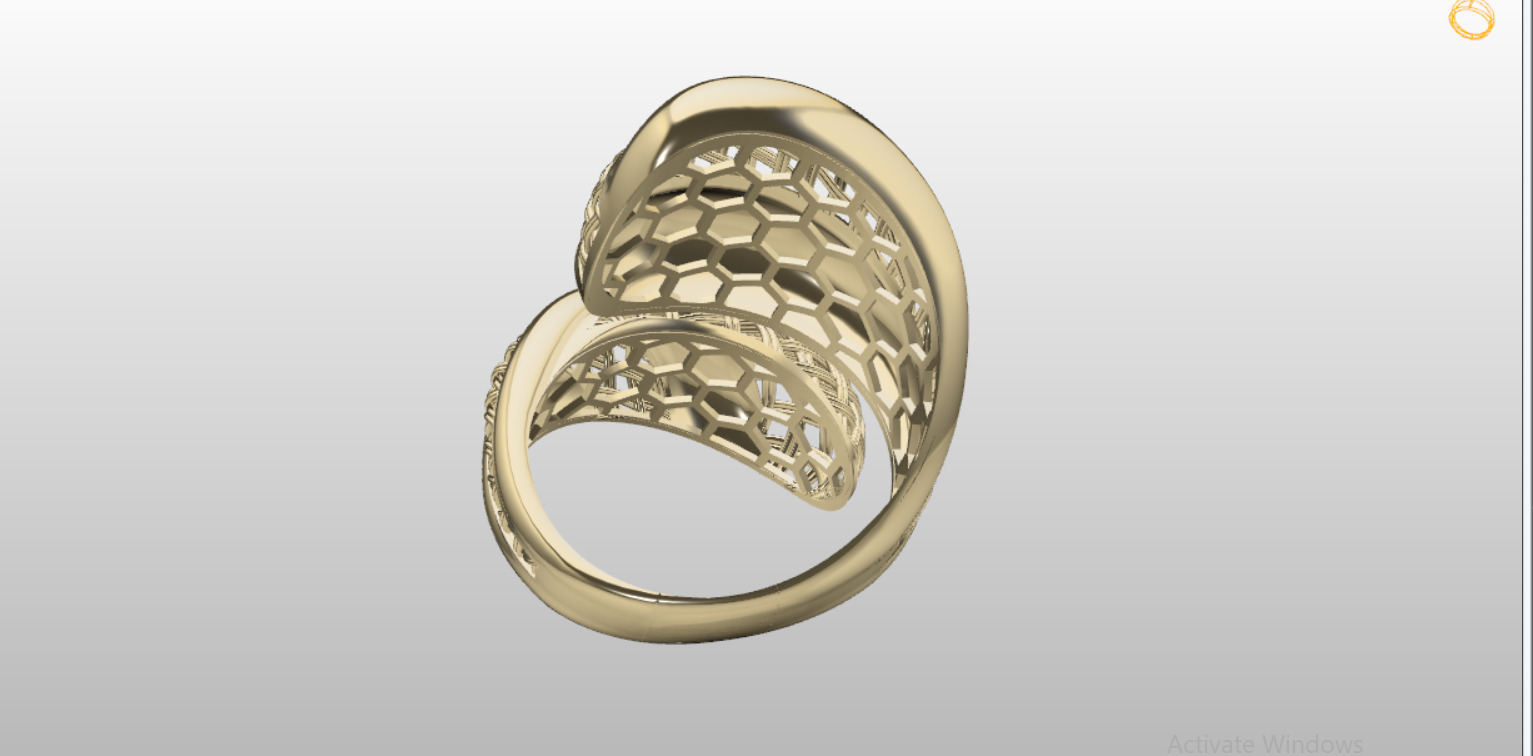 Fusion Ring Light Weight 3D print model_3