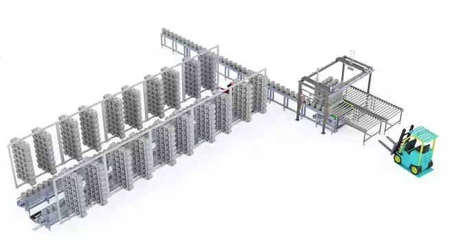 Warping Machine Yarn Automation System