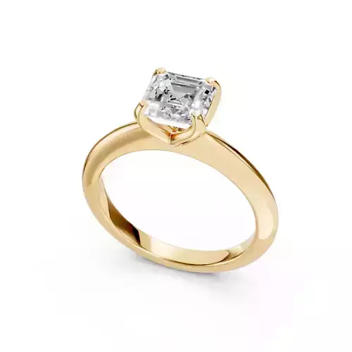 Asscher  Ring