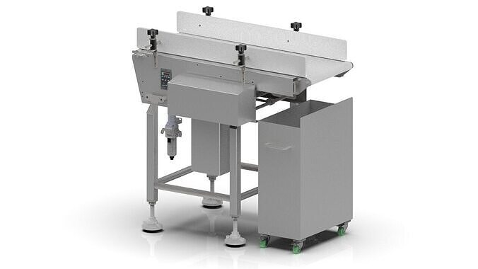3D  Design of Belt-Retractable Conveyor Sorter 3D model