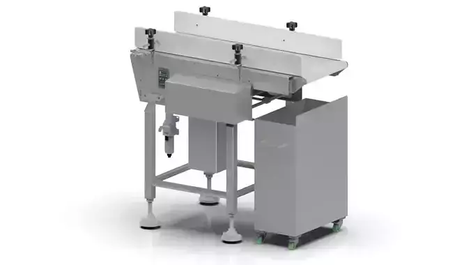 3D  Design of Belt-Retractable Conveyor Sorter