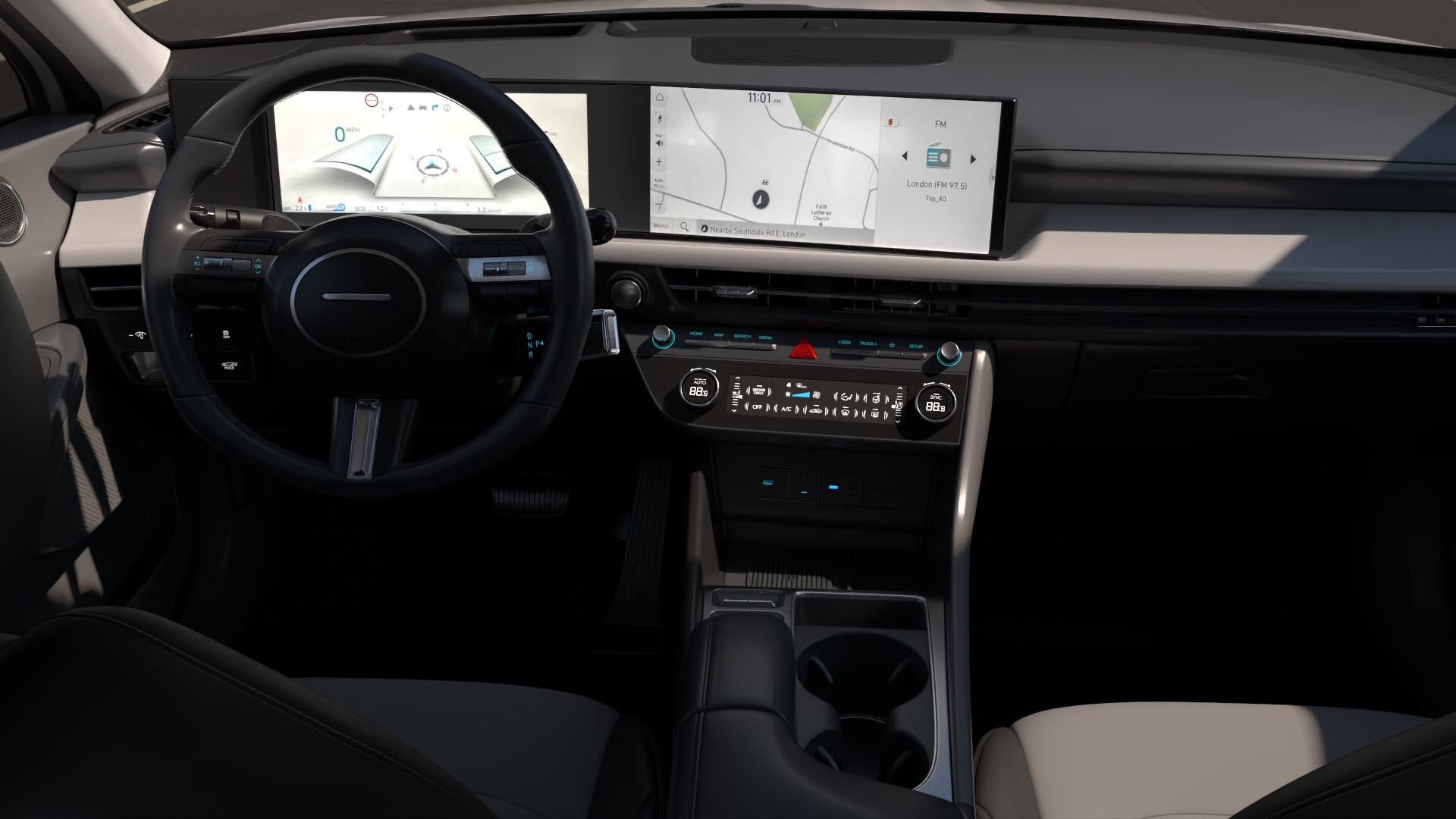 Hyundai Sonata 2024 -detailed-Vray-Redshift-Unreal- Lightrigs 3D model_17
