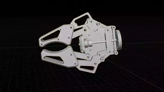 Robotic Gripper rigged