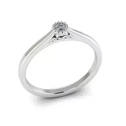 Solitaire ring Model 7363