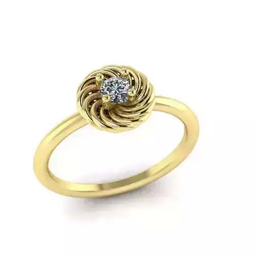 Solitaire ring Model 7357