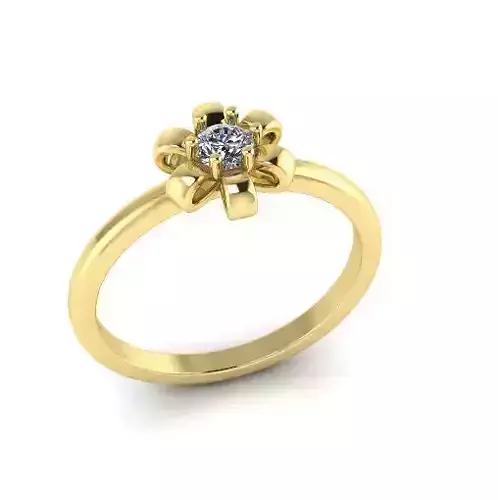 Solitaire ring Model 7355