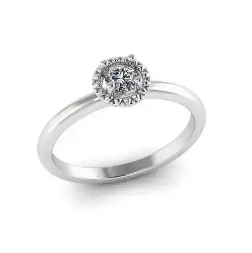 Solitaire ring Model 7354