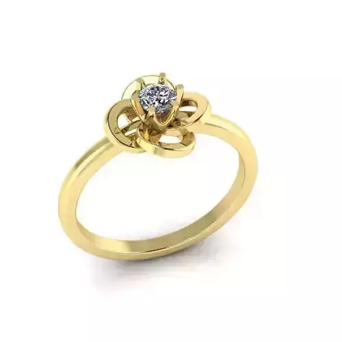 Solitaire ring Model 7353