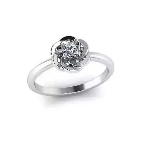 Solitaire ring Model 7352