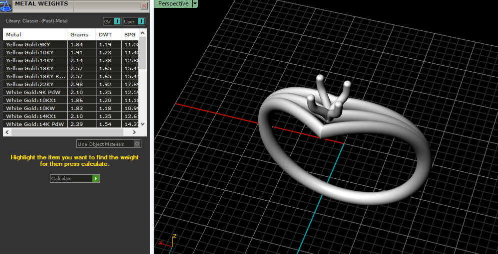 Solitaire ring Model 7349 3D print model_6
