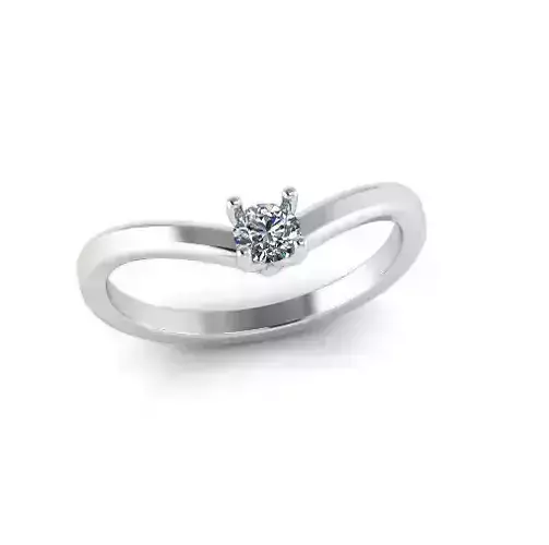 Solitaire ring Model 7348