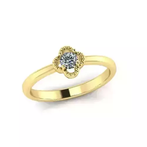 Solitaire ring Model 7345
