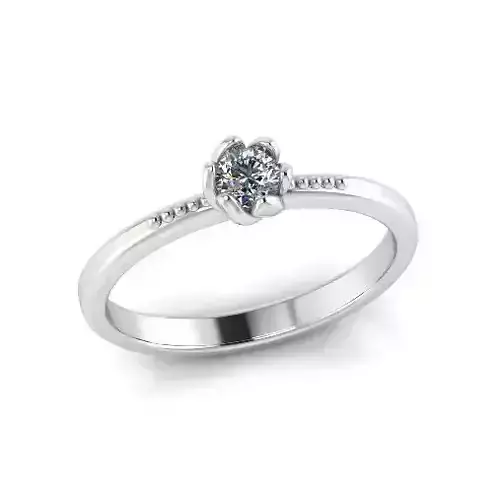 Solitaire ring Model 7344