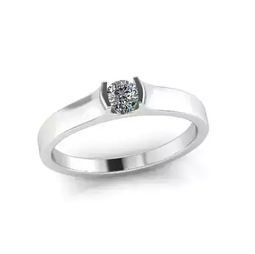 Solitaire ring Model 7342